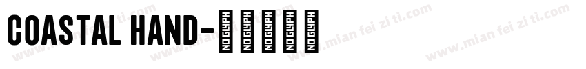 Coastal Hand字体转换